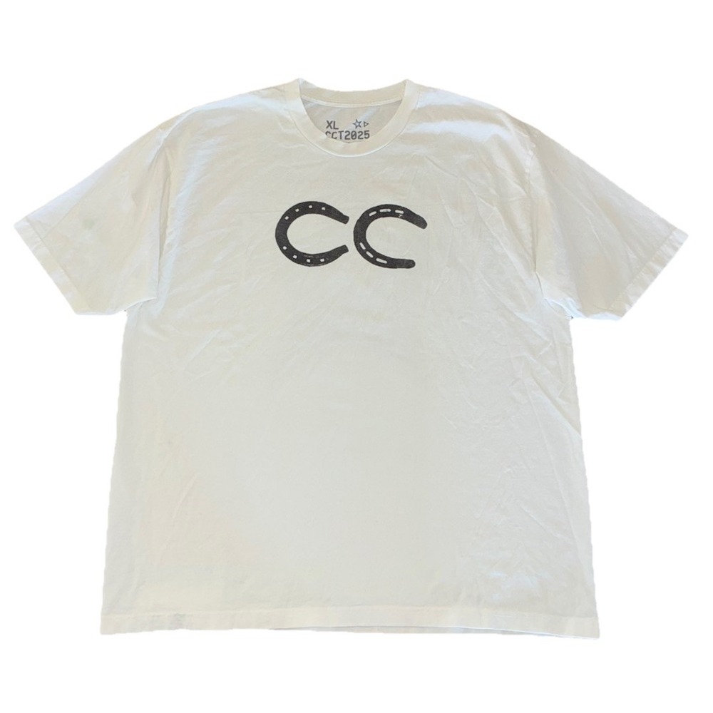 Beyonce CCT Ghost Tee XL White‎ Cowboy Carter Tour Merch NEW *spots